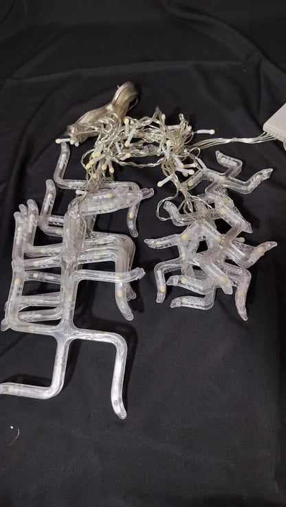 ✨ Product Name: Sacred Swastik LED String Lights – Divine Glow for Diwali